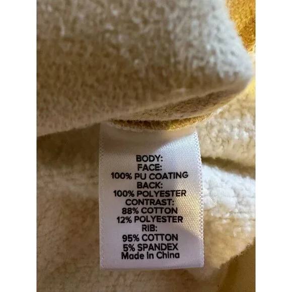 NWT Evereve Kimberly Faux Leather Sweatshirt Size L - Picture 14 of 14